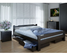 Кровать двуспальная Сакура с ящиками