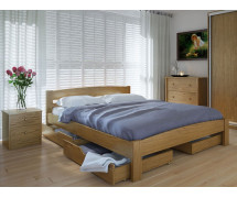Кровать двуспальная Скай с ящиками