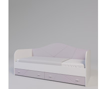 Ліжко X-10 Скаут рожевий