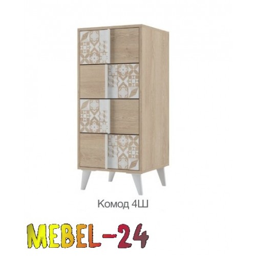 Комод 4Ш Кристель Світ Меблів