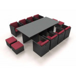 Мебель из искусственного ротанга MILANO XL