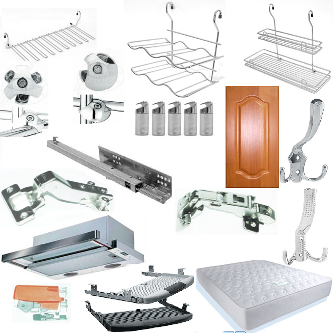 Комплектующие для мебели. Мебельная фурнитура. Комплектующие для кухонной мебели. Фурнитура для корпусной мебели. Фурнитура для сборки кухонной мебели.